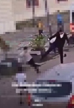 SULTANBEYLİ'DE DÜĞÜN KONVOYUNUN ÖNÜNÜ KESEN ÇOCUĞA TEKME ATAN ŞÜPHELİ YAKALANDI