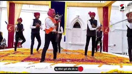 રાજકોટના રાજવી પેલેસ ખાતે અદભુત તલવાર રાસ રજૂ થયો