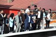 Kars haber... HDP Genel Başkanı Sancar Kars'ta ilgi görmedi