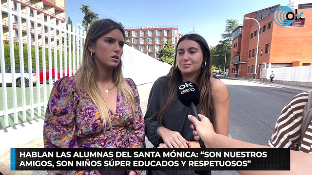 Hablan las alumnas del Santa Mónica: “Son nuestros amigos, son niños súper educados y respetuosos”