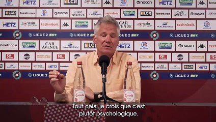 Bordeaux - Metz, la conférence d'avant-match