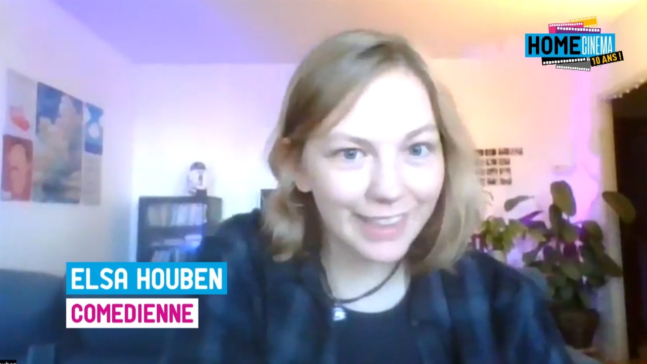 Home Cinéma (BeTV): Elsa Houben répond aux questions de Fabrice du Welz