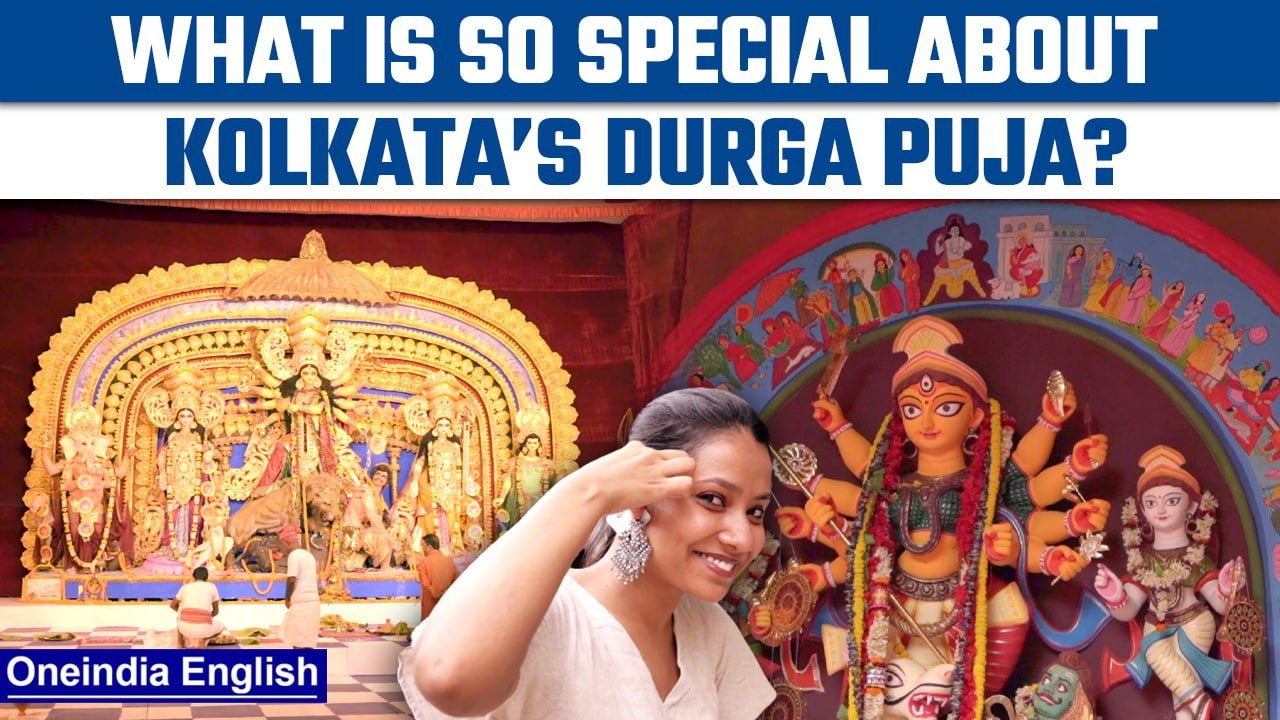 Durga Pujo in Kolkata 2022 | Durga Pujo Vlog | Durga Pujo Pandal | Oneindia News *Culture