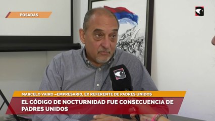 El Código de Nocturnidad fue consecuencia de Padres Unidos