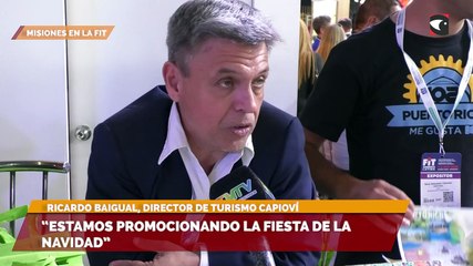 “Estamos promocionando la Fiesta de la Navidad”