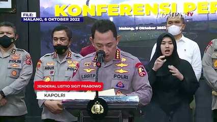 [FULL] Polri Tetapkan 6 Tersangka Tragedi Kanjuruhan, Salah Satunya Direktur Utama PT LIB