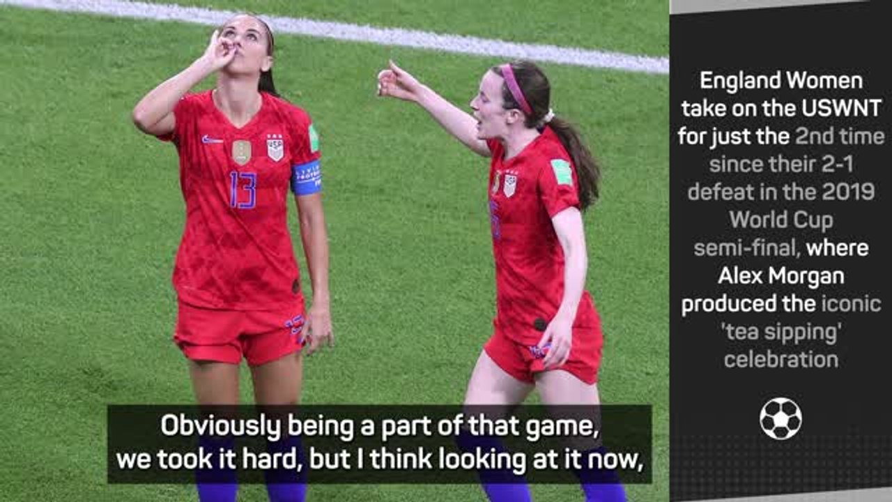 'We're more coffee drinkers anyway' - Beth Mead on Alex Morgan's tea sipping celebration