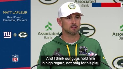 LaFleur says 'first class' Aaron Jones is key to Packers' success