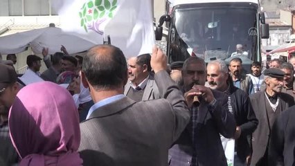 HDP Eş Genel Başkanı Sancar partililerle buluştu