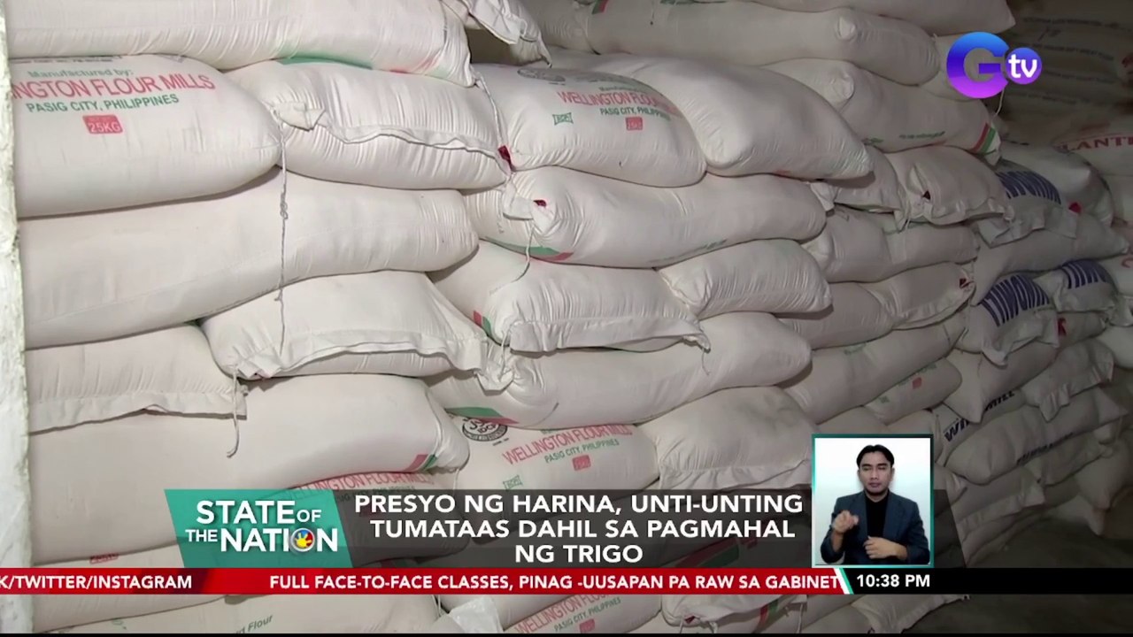 Presyo ng harina, unti-unting tumataas dahil sa pagmahal ng trigo | SONA