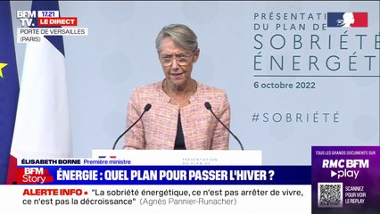 Élisabeth Borne: "Nous allons continuer à soutenir l'Ukraine"