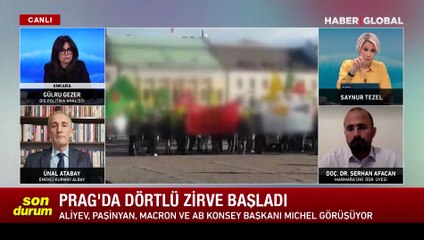 Prag'da 4'lü zirve başladı
