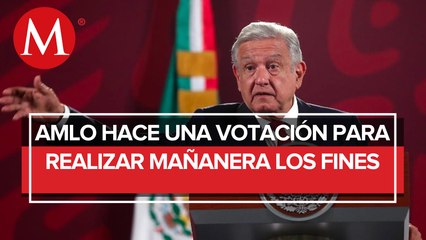 ¿Habrá Mañaneras los fines de semana?