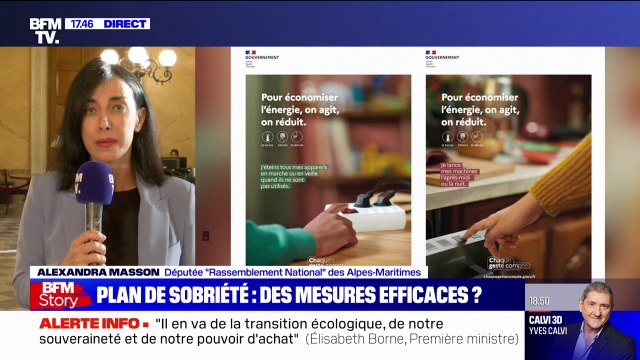 Alexandra Masson sur la sobriété énergétique: On a l'impression de revenir au tiers-monde