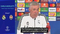 Champions League is 'the most important competition in football' - Ancelotti