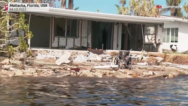 En Floride, les dégâts considérables de l'ouragan Ian