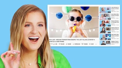Meghan Trainor Watches Fan Covers on YouTube