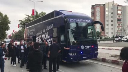 Memleket Partisi Genel Başkanı İnce, ziyaretlerde bulundu