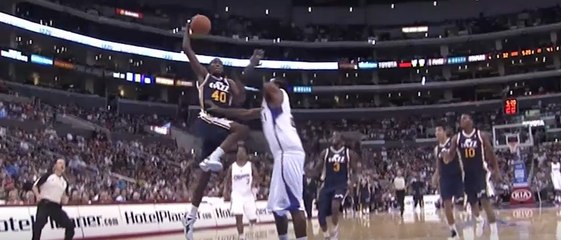 Jeremy Evans Block and Poster Dunk in 2012