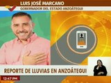 Gobierno de Anzoátegui atiende a más de 400 familias afectadas por las fuertes lluvias en la entidad