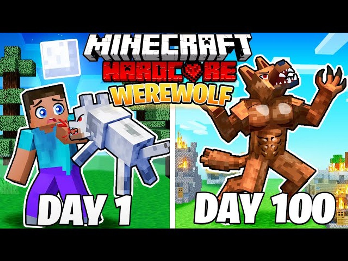 I Survived 100 DAYS as a SPIDER in HARDCORE Minecraft! - video Dailymotion