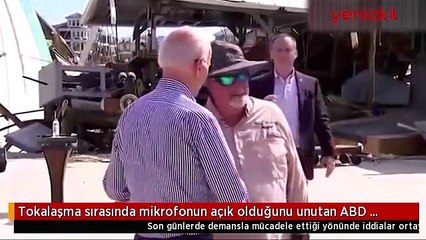 Mikrofonun açık olduğunu unutan ABD Başkanı Biden, küfür etti