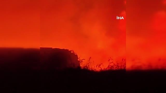 Ankara haber... Ankara'da vericilerin bulunduğu alanda yangın çıktı