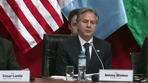 Blinken anuncia ayudas para inmigrantes y refugiados, en cumbre de OEA
