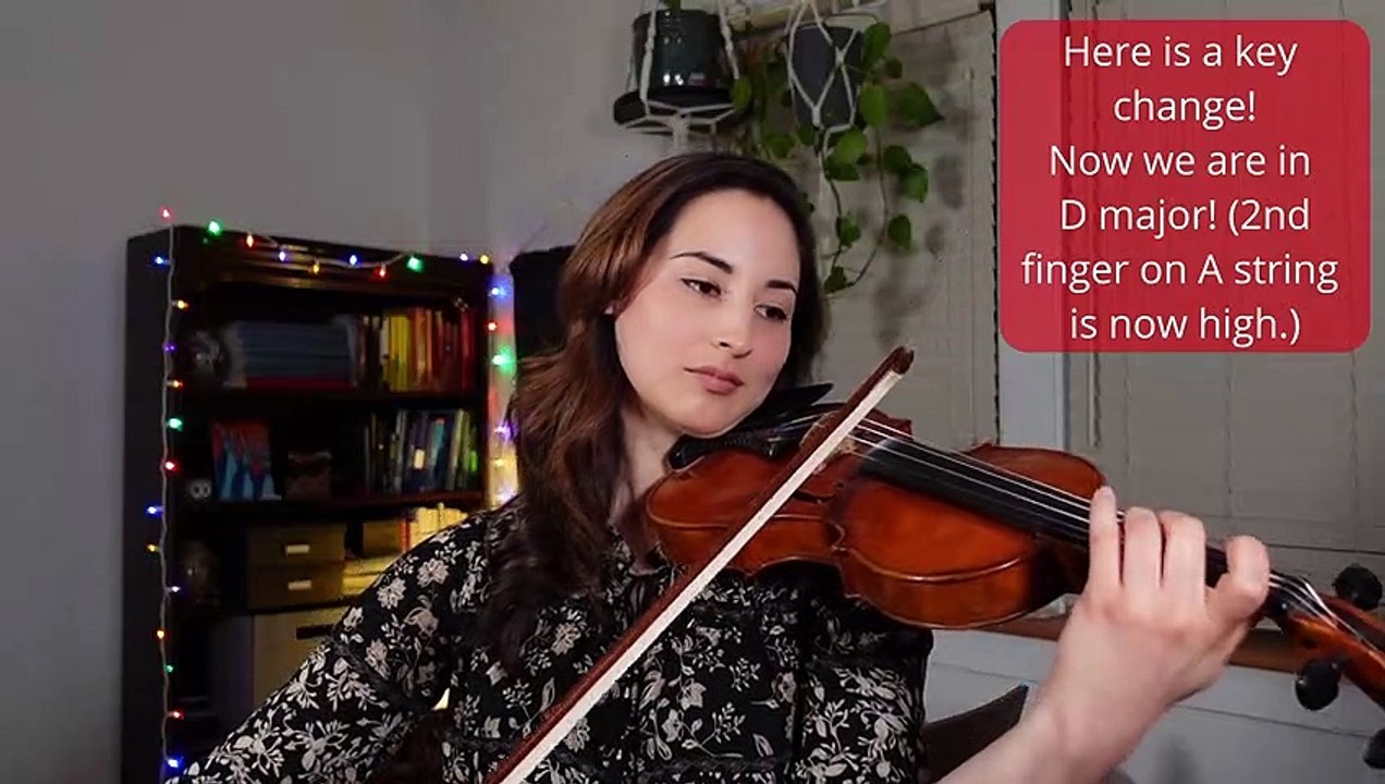 Minuet I for violin