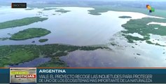 Ambientalistas de Argentina claman por la protección de los humedales