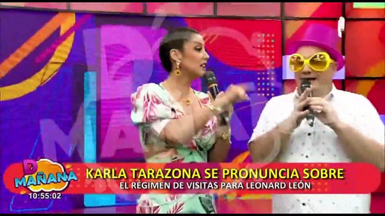 Karla Tarazona se pronuncia sobre nuevo régimen de visitas para Leonard León: "él cree que a mí me ha ganado un juicio"