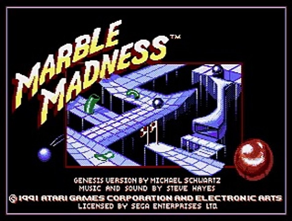 Marble Madness online multiplayer - megadrive