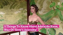 5 Things To Know About Adelaide Kane Star Of Grey's Anatomy