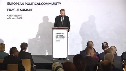 Cumhurbaşkanı Erdoğan, Prag'da basın toplantısı düzenledi: (2)