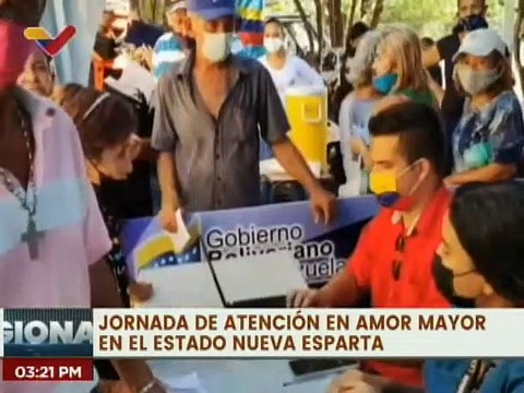 Nueva Esparta | Más de 1.500 adultos mayores son atendidos con Jornada de Atención en Amor Mayor