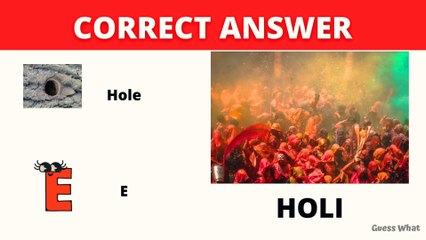 Guess Festival with clues