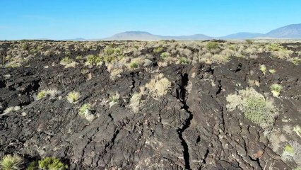 Mancha de lava vista do espaço: mais um registro incrível feito na ISS
