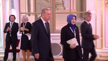 Cumhurbaşkanı Erdoğan, Avrupa Siyasi Topluluğu akşam yemeğine katıldı