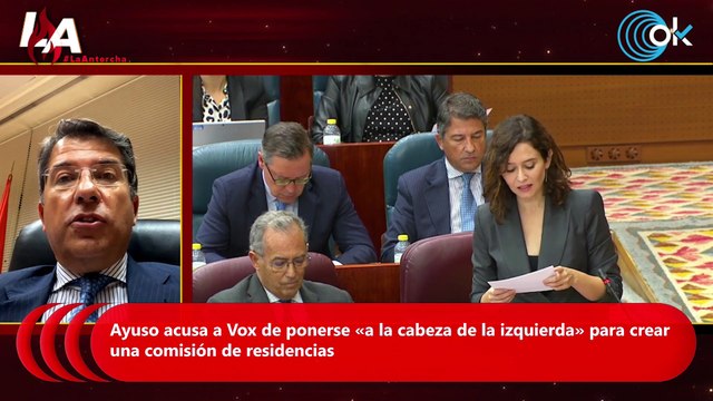 Muñoz Abrines: “Sorprende que Vox favorezca y sea colaborador necesario de la campaña de la ultraizquierda contra Ayuso”