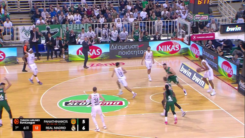 Panathinaikos Athens - Real Madrid | Round 1 | Highlights