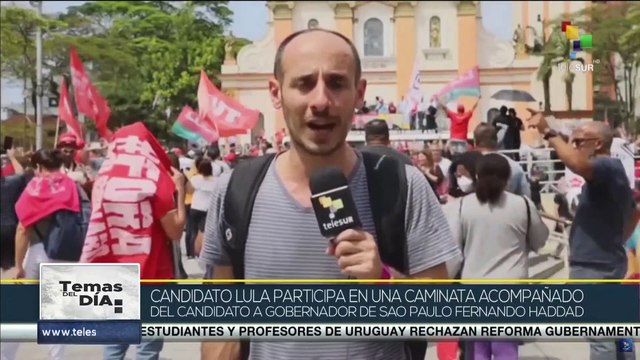 Temas del Día 6-10: Lula cuenta con el respaldo de 14 partidos de cara a segunda vuelta de elecciones presidenciales