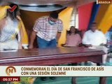 Aragua | Realizan sesión solemne en honor a San Francisco de Asís en el mcpio. Ezequiel Zamora