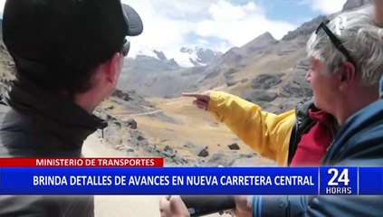 MTC brinda detalles sobre avance en nueva Carretera Central