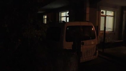 Park halindeki hafif ticari araç kundaklandı