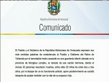 Venezuela expresa sus condolencias al pueblo y Gobierno del Reino de Tailandia