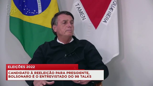 98Talks | Jair Bolsonaro é o entrevistado de hoje