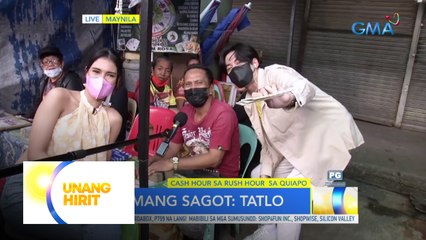 Cash Hour sa Rush Hour sa Quiapo