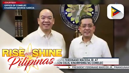 Télécharger la video: Appointment nina Ernesto Ferdinand Maceda Jr. at re-appointment ni Nelson Celis bilang commissioners, kinumpirma ng COMELEC