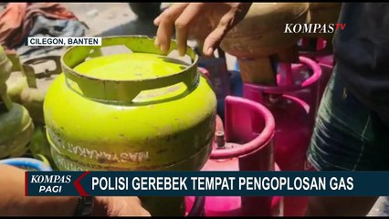Polisi Gerebek Tempat Pengoplosan Gas LPG, Para Pelaku Ditangkap Saat Jalankan Aksinya