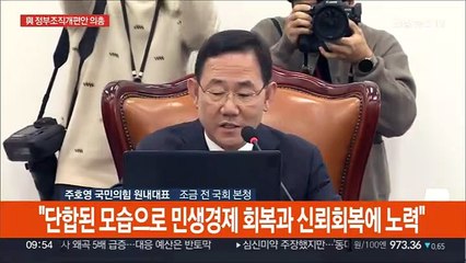 [현장연결] 국민의힘 화상의총…정부조직개편 당론발의 논의